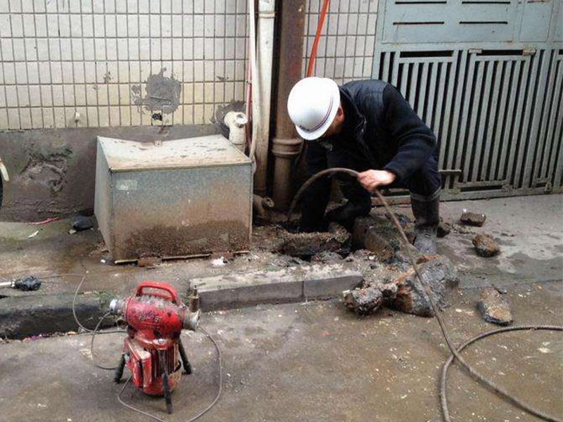 蕲春疏通下水道-洗菜池疏通