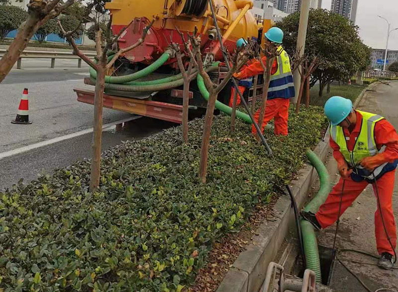 蕲春市政管道清淤